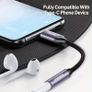 USB Type C to 3.5mm Female Headphone Jack Adapter, USB C to 3.5 mm Aux Audio Dongle Cable Cord Compatible with iPhone 15 Pro Max/15 Pro/15 Plus, For Samsung Galaxy S23/S22/S21 Ultra, iPad Pro, Pixel Image 2