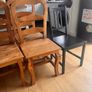 Free 6 solid wood chairs Image 2