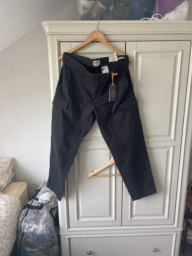 Timberland Men's Black Cargo Pants 34x29