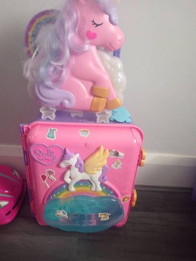 polly pocket suitcase mini carry unicorn polly pocket also