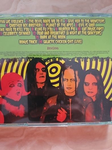 The Frankenstein Drag Queens From Planet 13  CD - Viva Las Violence