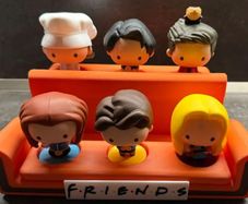 FRIENDS couch for McDonalds figures (free shipping Ireland)