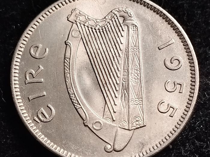 Ireland - 1955 - 6 Pence - Wolfhound - UNC - KM.13a - [2693]