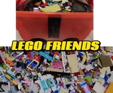 Loose Lego Friends Bundle Lego Tub