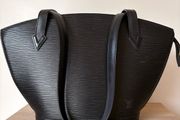 Authentic Louis Vuitton Epi St. Jacques black