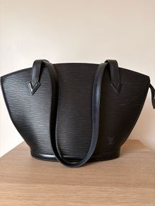 Authentic Louis Vuitton Epi St. Jacques black