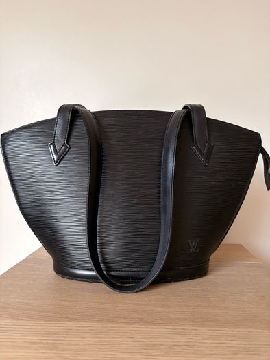 Authentic Louis Vuitton Epi St. Jacques black