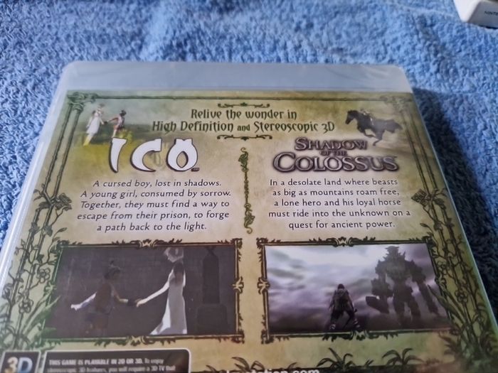 Ico & Shadow of Colossus Brand new sealed PlayStation3 Ps3 Games Original