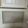 Georgian White Radiator Cover Image 4