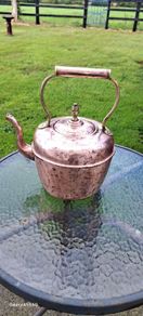 old copper kettle