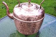 old copper kettle