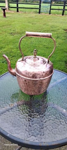 old copper kettle