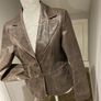 leather jacket brown Image 2