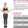 Skipping Rope Adult Fitness, Digital Speed Jump Rope with Counter [Ropeless for Indoor Use] for Women Men and Kids, Weighted Handles, Adjustable Rope, Exercise Equipment for Crossfit Boxing (FREE POSTAGE) Image 6