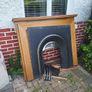 wooden fireplace Image 10