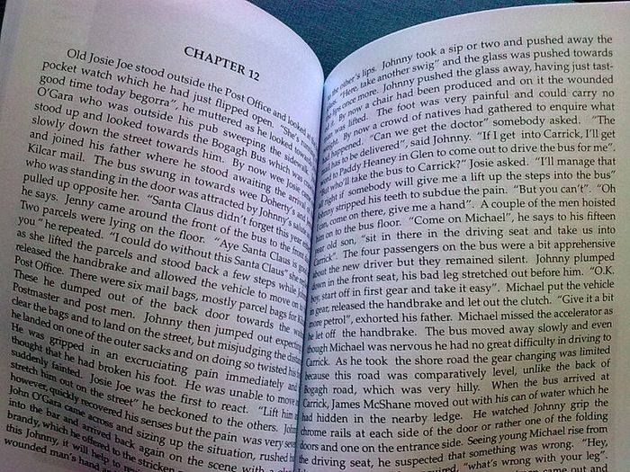 "In-through" People Rambles in the Bogagh Bus Ireland Irish Donegal History