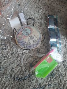 nightmare before Christmas diamond art coaster set