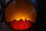 The Grange LED Battery Operated Fireplace Lantern