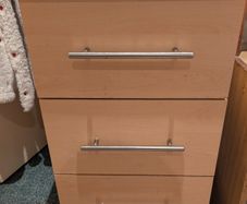 3 drawer unit