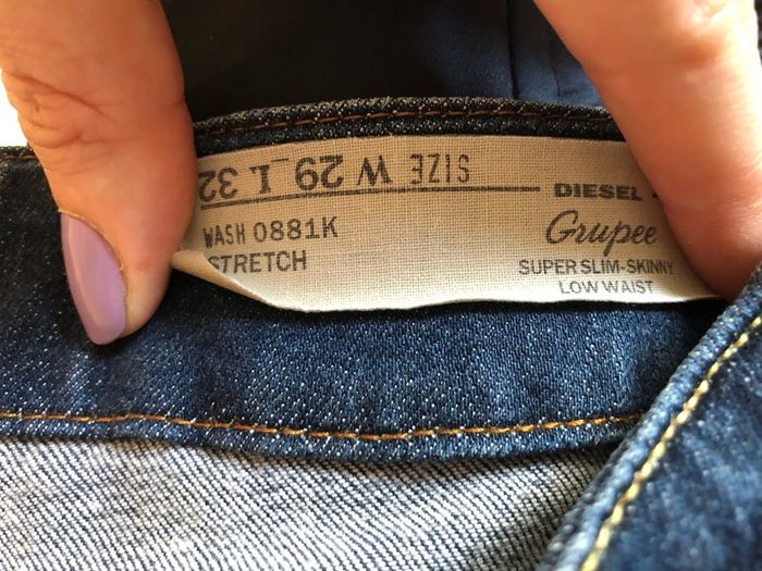 Diesel jeans sz12