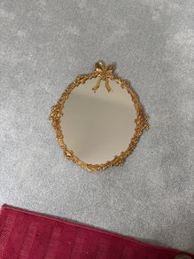 vintage gilt edged mirror