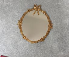 vintage gilt edged mirror