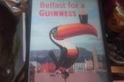 a guinness poster artist proof by brien john pencer