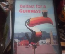a guinness poster artist proof by brien john pencer