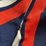 Pretty Little Thing Navy, Red and Cream Striped Jumpsuit Image 9