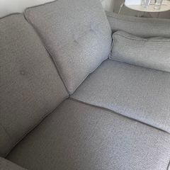 2 Grey Sofas - 2 seater and 3 seater
