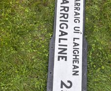 Carrigaline Road Sign
