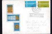 1971 Ireland Europa Commemorative Stamps Illustrated First Day Cover (FDC)