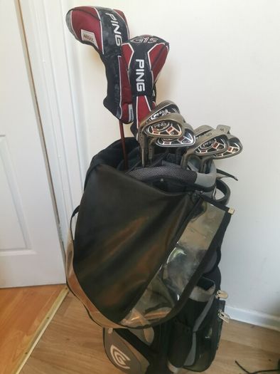 Ping left handed golf set