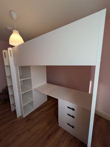 Ikea Loft Bed (Smastad)