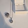 Necklace & Ring Set (Stainless Steel, Crystal Design) Image 10