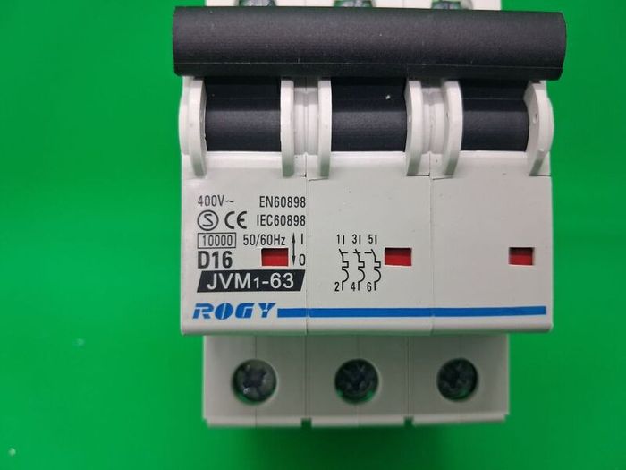 Postage - Rogy D16a 16 Amp 3 Pole Circuit Breaker 400v