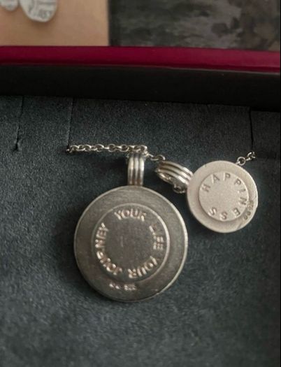 Enibas sterling silver necklace and pendants