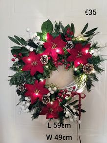 Christmas door wreath
