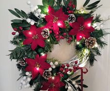 Christmas door wreath