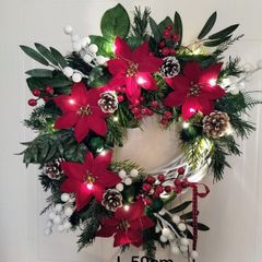 Christmas door wreath