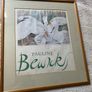 A framed and promotional poster for the solo exhibition of Pauline Bewick 1987 Image 4