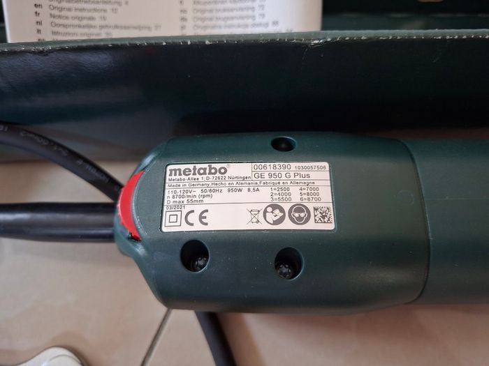 Metabo GE 950 G Plus Die Grinder 110v