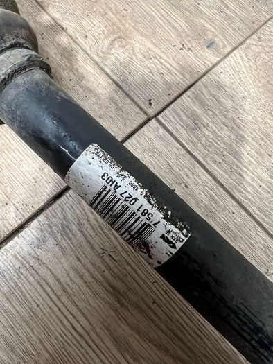 Original BMW 5 Series F10 F11 drive shaft rear left output shaft 7581027