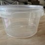240ml Clear Plastic Ring Lock Container & Lid Image 6