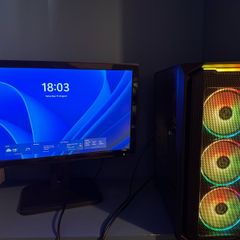 Pcspecialist Tornado R3 Gaming Pc + Monitor