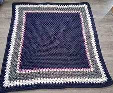 beautiful handmade adult lap blanket
