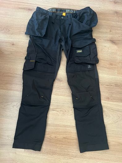 Snickers 6241 All Round Holster Stretch Work Trousers Slim Fit black