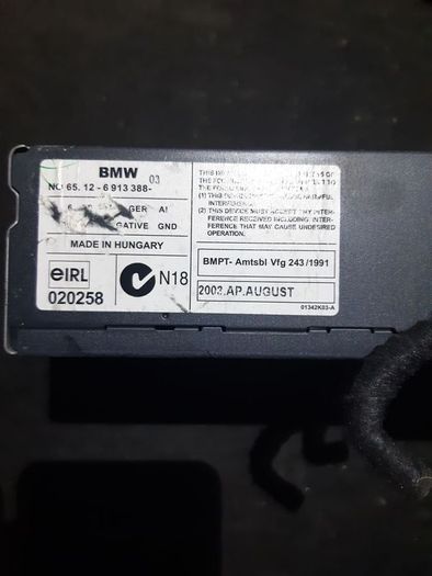 Bmw E39 E46 E53 X5 Cd Multichanger 6 Disc Cd Changer & Cartridge 6913388