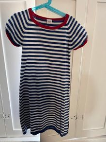 Polarn O. Pyret striped girls dress