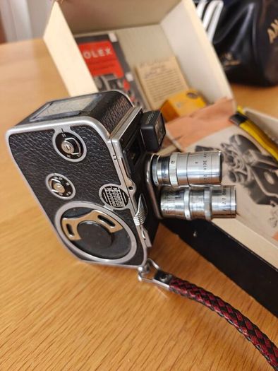 Vintage Paillard Bolex B8 8mm Cine Camera | Swiss Made | Boxed | Original Manuals & Accessories